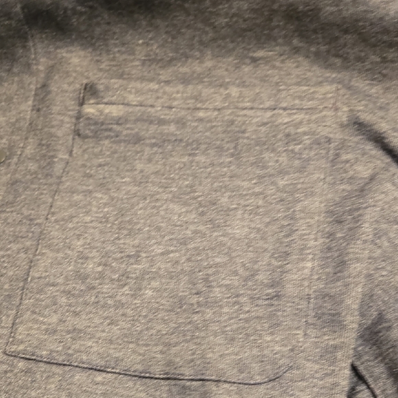 Lululemon Dark Greay Soft - Knit Overshirt  Button-Up Shirt - Picture 4 of 7